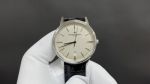MKS Factory Swiss Replica Vacheron Constantin Patrimony Stainless Steel Case White Dial With Leather Strap 